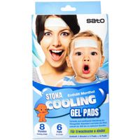 Sato Stona Cooling Gel Pads, 3x2 st, Sato Pharmaceutical Co. Ltd.