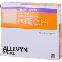 ALLEVYN Gentle 10x10 cm Schaumverb., 10 st, + Prisoma GmbH