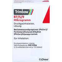 Trimbow 87 ug/5 ug/9 ug Druckgasinh. Lsg. 120 Hub, 2 st, Aca Müller/Adag Pharma AG