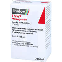 Trimbow 87 ug/5 ug/9 ug Druckgasinh. Lsg. 120 Hub, 2 st, Aca Müller/Adag Pharma AG