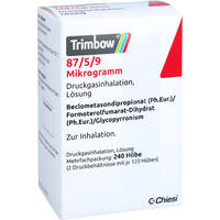 Trimbow 87 ug/5 ug/9 ug Druckgasinh. Lsg. 120 Hub, 2 st, Aca Müller/Adag Pharma AG