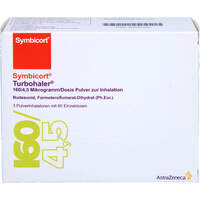 Symbicort Turbohaler 160/4.5 ug/Dosis 60 ED, 3 st, Abacus Medicine A/S