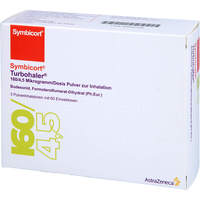 Symbicort Turbohaler 160/4.5 ug/Dosis 60 ED, 3 st, Abacus Medicine A/S