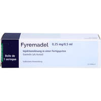 Fyremadel 0.25 mg/0.5 ml Inj.-Lsg.i.e.Fertigspr., 1 Stk., Eurimpharm Arzneimittel GmbH