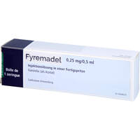 Fyremadel 0.25 mg/0.5 ml Inj.-Lsg.i.e.Fertigspr., 1 Stk., Eurimpharm Arzneimittel GmbH