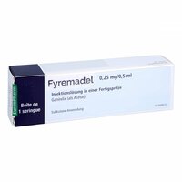 Fyremadel 0.25 mg/0.5 ml Inj.-Lsg.i.e.Fertigspr., 1 Stk., Eurimpharm Arzneimittel GmbH