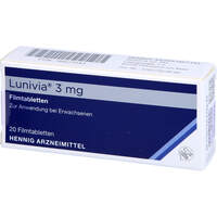 Lunivia 3 mg Filmtabletten, 20 Stk., Hennig Arzneimittel GmbH & Co. KG