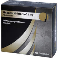 finasterid-biomo 1 mg Filmtabletten, 126 st, Biomo Pharma GmbH