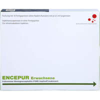 ENCEPUR Erwachsene, 10 Stk., Bavarian Nordic A/S