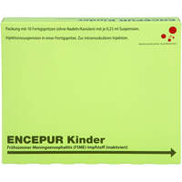ENCEPUR Kinder, 10 Stk., Bavarian Nordic A/S