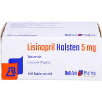 Lisinopril Holsten 5 mg Tabletten, 100 st, Holsten Pharma GmbH
