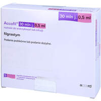 Accofil 30 Mio.E./0.5 ml Inj.-/Inf.-Lsg.i.e.F.-Sp., 5 Stk., Haemato Pharm GmbH