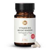 VITAMIN B12 MH3A Kinder Kapseln, 120 st, Sunday Natural Products GmbH