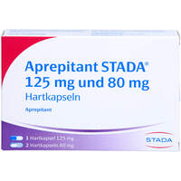 Aprepitant STADA 125 mg und 80 mg Hartkapseln, 3 st, STADAPHARM GmbH