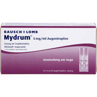 Mydrum 5 mg/ml Augentropfen Lsg.im Tropfbehältnis, 10x0.5 ml, Dr. Gerhard Mann Chem.-pharm.Fabrik GmbH
