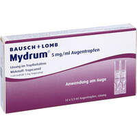 Mydrum 5 mg/ml Augentropfen Lsg.im Tropfbehältnis, 10x0.5 ml, Dr. Gerhard Mann Chem.-pharm.Fabrik GmbH