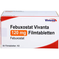 Febuxostat Vivanta 120 mg Filmtabletten, 84 st, Vivanta Generics s.r.o