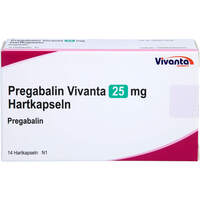 Pregabalin Vivanta 25 mg Hartkapseln, 14 st, Vivanta Generics s.r.o