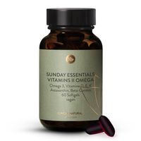 ESSENTIALS Vitamins II Omega Kapseln, 60 st, Sunday Natural Products GmbH