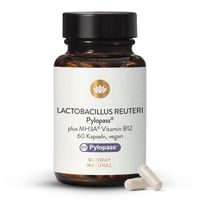 PYLOPASS Lactobacillus Reuteri Helicobacter Kaps., 60 st, Sunday Natural Products GmbH