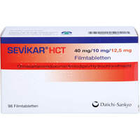 SEVIKAR HCT 40 mg/10 mg/12.5 mg Filmtabletten, 98 st, Orifarm GmbH