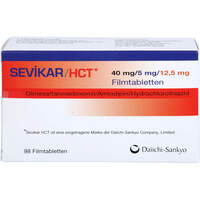 SEVIKAR HCT 40 mg/5 mg/12.5 mg Filmtabletten, 98 st, Orifarm GmbH