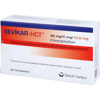 SEVIKAR HCT 40 mg/5 mg/12.5 mg Filmtabletten, 98 st, Orifarm GmbH