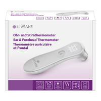 LIVSANE Ohr- und Stirnthermometer, 1 st, PXG Pharma GmbH