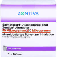 Salmeterol/Fluticasonpropionat ZEN Air 50/250 ug, 60 Stk., Zentiva Pharma GmbH