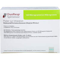 DuoResp Spiromax 160ug/4.5ug/Dosis 3x120ED Inh.-P., 3 st, Docpharm GmbH