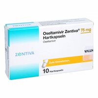 Oseltamivir Zentiva 75 mg Hartkapseln, 10 st, Zentiva Pharma GmbH