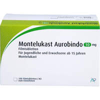 Montelukast Aurobindo 10 mg Filmtabletten, 100 st, Bb Farma S.R.L.