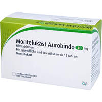 Montelukast Aurobindo 10 mg Filmtabletten, 100 st, Bb Farma S.R.L.