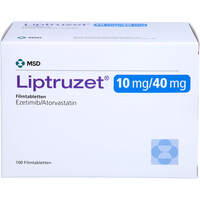 Liptruzet 10 mg/40 mg Filmtabletten, 100 st, 1 0 1 Carefarm GmbH