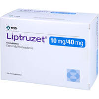 Liptruzet 10 mg/40 mg Filmtabletten, 100 st, 1 0 1 Carefarm GmbH