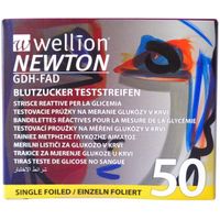 Wellion NEWTON GDH-FAD Blutzuckertesstreifen, 50 st, MED TRUST GmbH & Co. KG