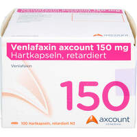Venlafaxin axcount 150 mg Hartkapseln retardiert, 100 st, Axcount Generika GmbH