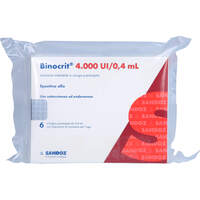 Binocrit 4.000 I.E./0.4 ml Inj.-Lsg.i.e.Fertigspr., 6x0.4 ml, Haemato Pharm GmbH
