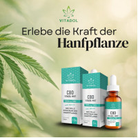 CBD5% Bio Hanfextrakt &Ouml;l - Vitadol Mint, 10 ml, Endower GmbH