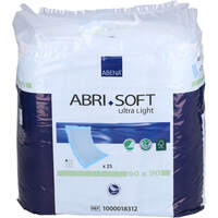 ABRI SOFT ULTRA LIGHT 60X90CM KRANKENUNTERLAGE, 25 st, Abena GmbH