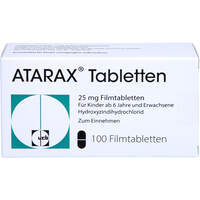 ATARAX Tabletten 25 mg Filmtabletten, 100 st, 1 0 1 Carefarm GmbH