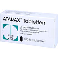 ATARAX Tabletten 25 mg Filmtabletten, 100 st, 1 0 1 Carefarm GmbH