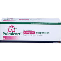 Pulmicort 1 mg/2 ml Suspension f.einen Vernebler, 20x2 ml, 1 0 1 Carefarm GmbH
