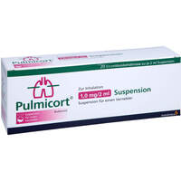 Pulmicort 1 mg/2 ml Suspension f.einen Vernebler, 20x2 ml, 1 0 1 Carefarm GmbH