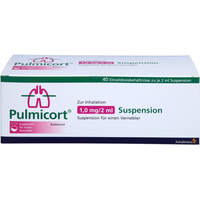 PULMICORT 1.0 mg/2 ml Suspension f.einen Vernebler, 40x2 ml, 1 0 1 Carefarm GmbH