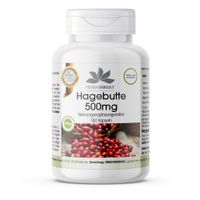 Hagebutte 500 mg, 180 st, Warnke Vitalstoffe GmbH