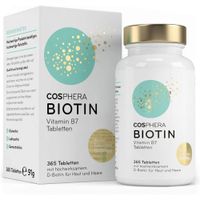 Cosphera Biotin 10mg Tabletten, 365 st, H1 Performance GmbH