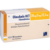 OlmeAmlo HCT 20 mg/5 mg/12.5 mg Filmtabletten, 98 st, TAD Pharma GmbH