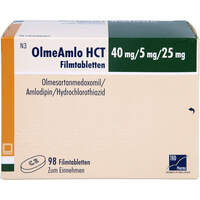 OlmeAmlo HCT 40 mg/5 mg/25 mg Filmtabletten, 98 st, TAD Pharma GmbH