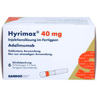 HYRIMOZ 40 mg/0.8 ml Inj.-Lösung im Fertigpen, 6 st, Inopha GmbH